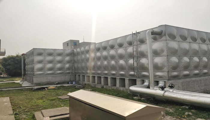 南京某工廠消防水箱安裝