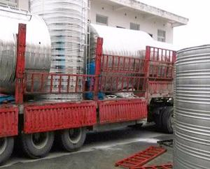 不鏽鋼圓形水（shuǐ）箱